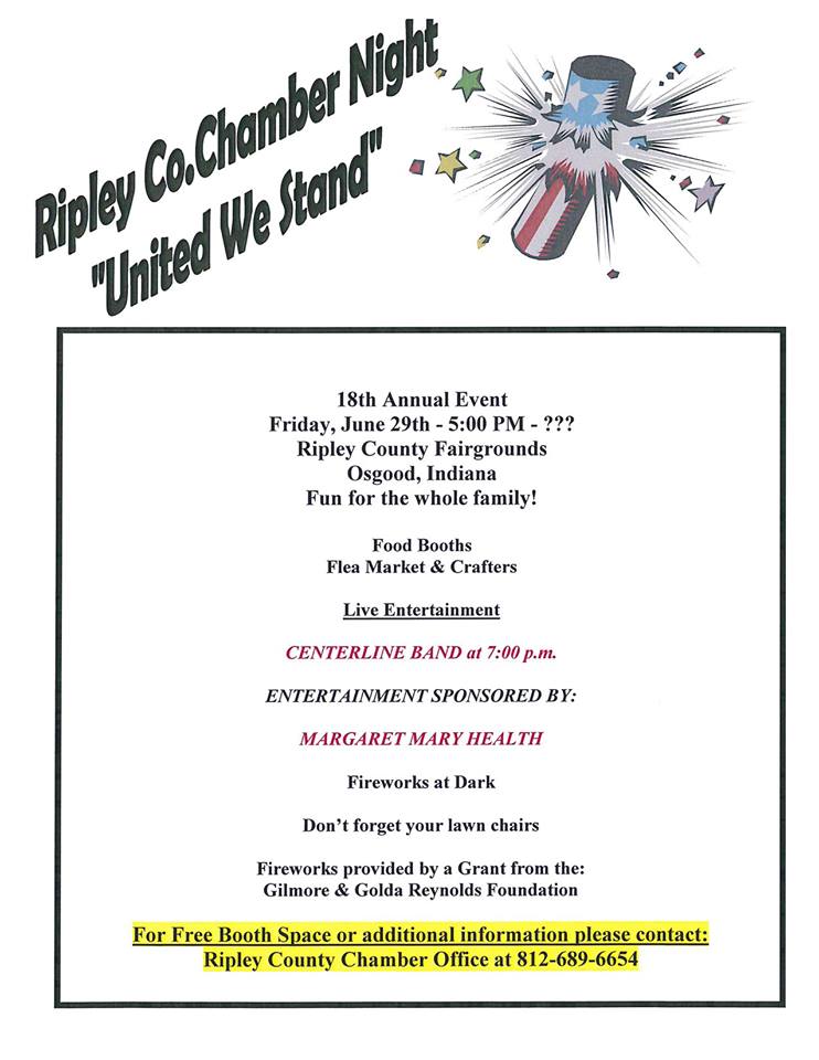 Ripley County Chamber Night "United We Stand"
